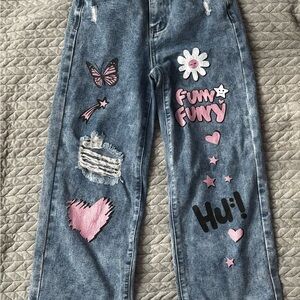 Ralph Lauren Cargo pants. +  Banana Blue Sequin Jacket + Puma Jumpsuit